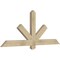 Ekena Millwork Kennewick Rough Sawn Timber Gable Bracket, Douglas Fir, 60"W x 25"H x 2"D x 4"F, 10/12 Pitch GBW060X25X0204KEN00RDF - alternate 5